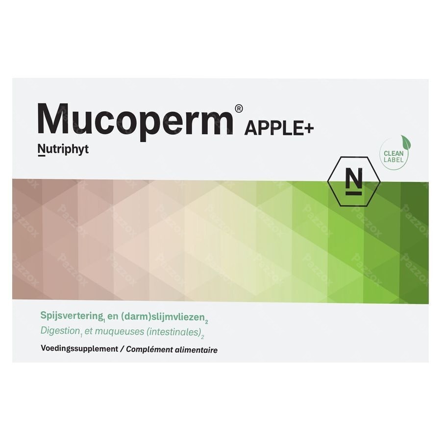 Nutriphyt Mucoperm Apple+ 60 Sachets 240g