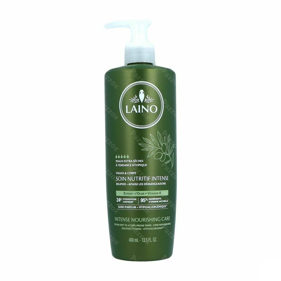 Laino Lait Nutritif Intense Olive Fl Pompe 400ml