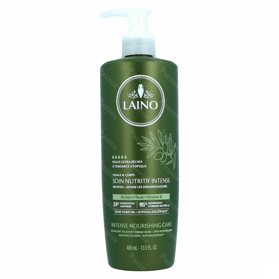 Laino Lait Nutritif Intense Olive Fl Pompe 400ml