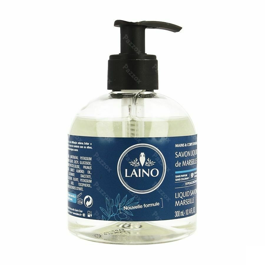 Laino Savon Liquide Marseille Fl Pompe 300ml