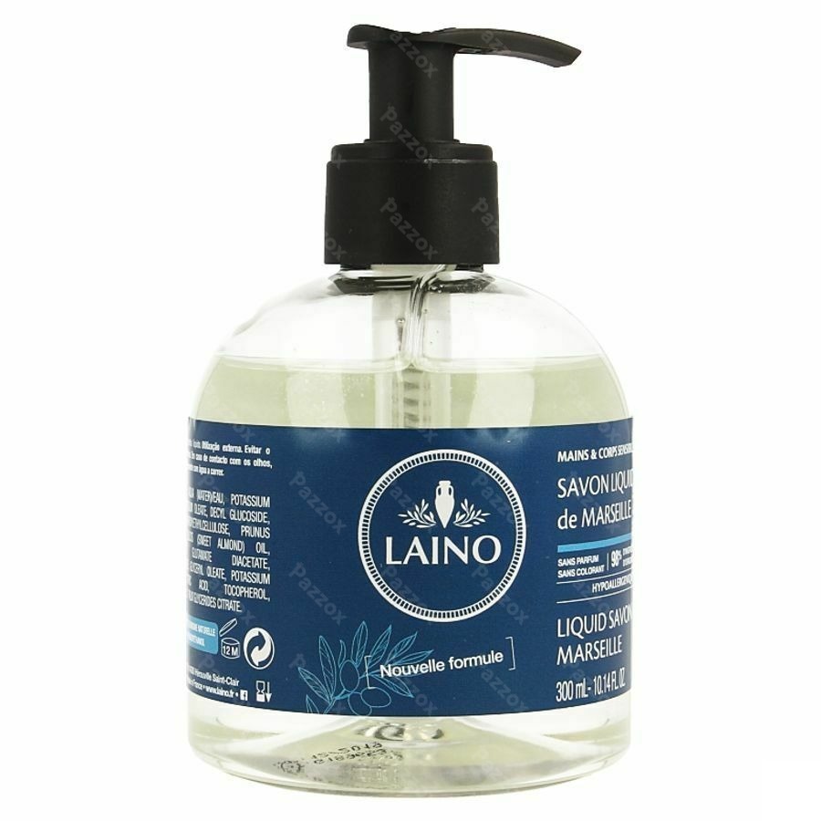 Laino Savon Liquide Marseille Fl Pompe 300ml