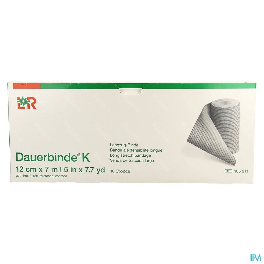 Dauerbinde K 12cm X14m 1 105902