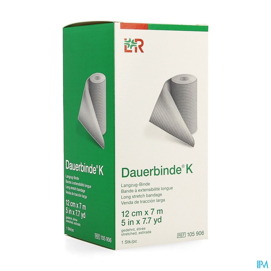 Dauerbinde K 12cm X 7m 1 105906