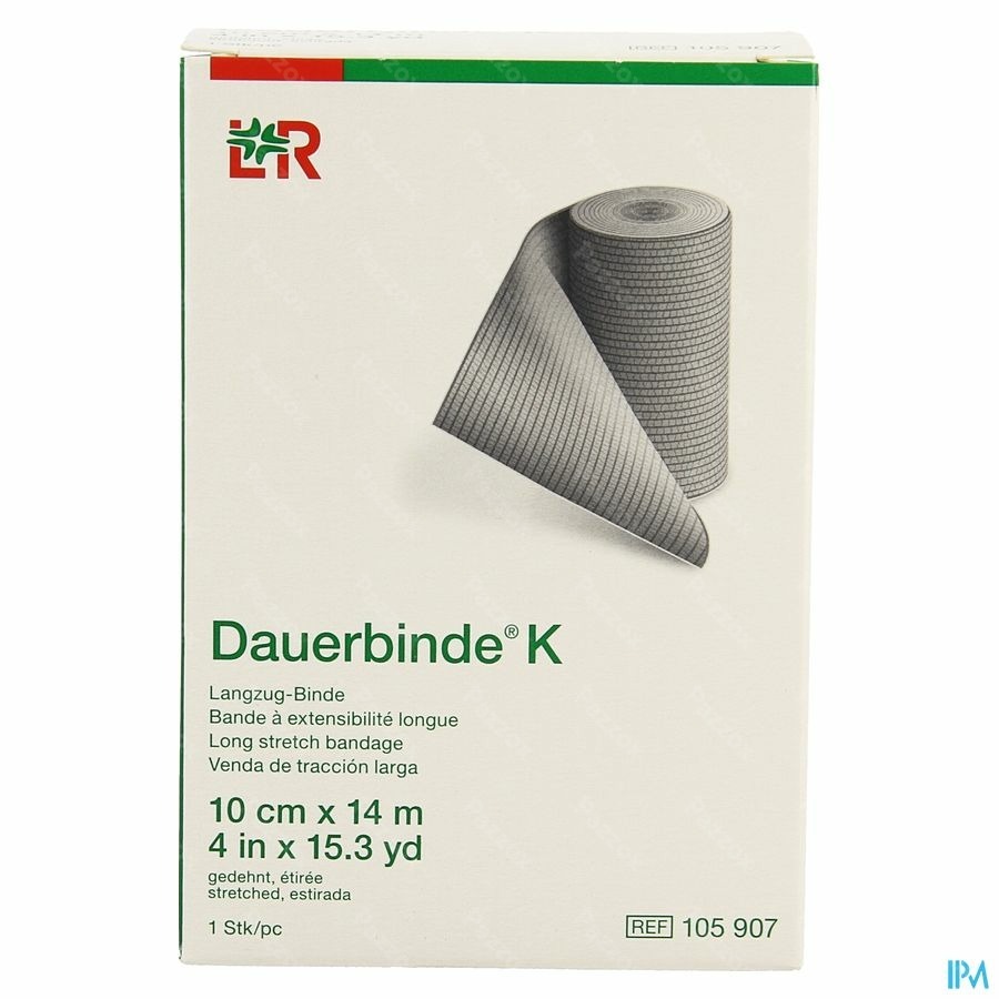 Dauerbinde K 10cm X14m 1 105907