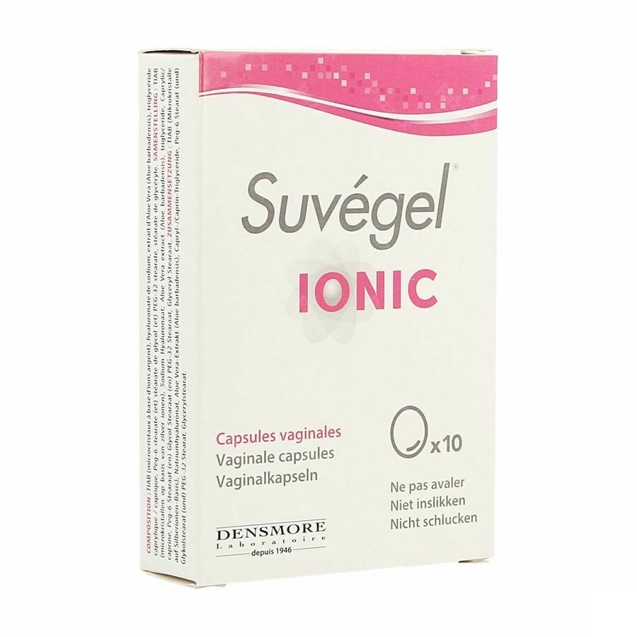 Suvegel Ionic Caps Vaginales 10