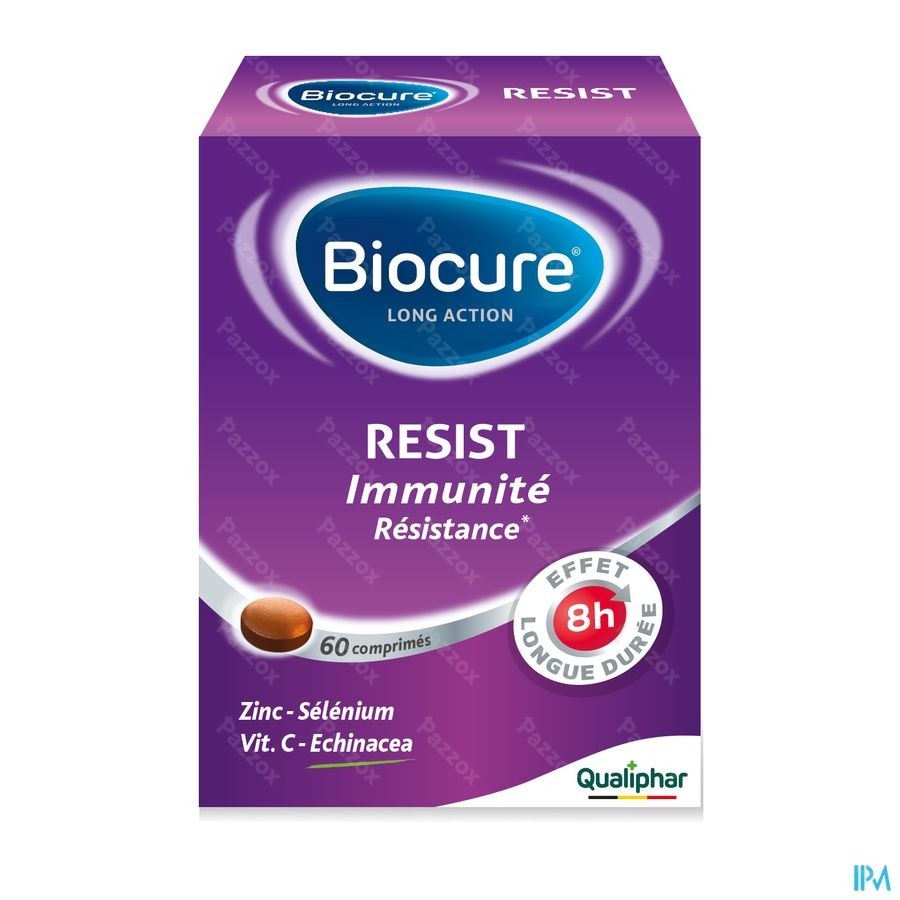 Biocure Long Action Resist Immunité 60 Comprimés
