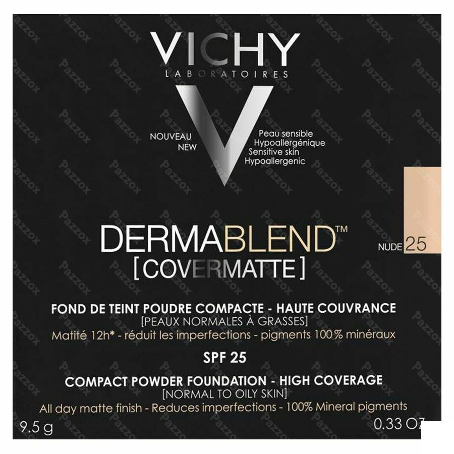 Vichy Dermablend Covermatte Fond de teint Poudre 25 Nude 9,5