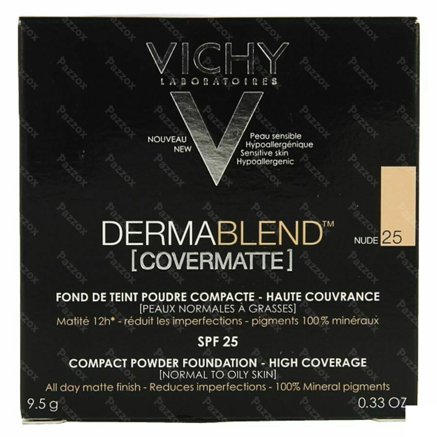Vichy Dermablend Covermatte Fond de teint Poudre 25 Nude 9,5