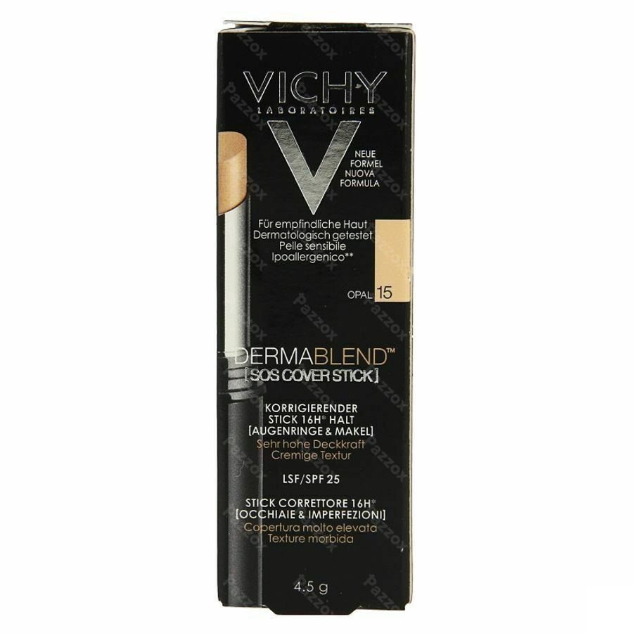 Vichy Fdt Dermablend Sos Cover Stick 15 14h 4,5g