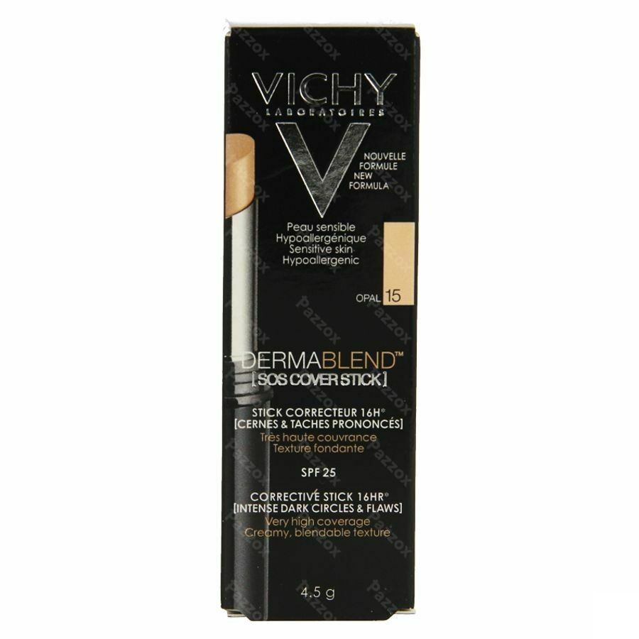 Vichy Fdt Dermablend Sos Cover Stick 15 14h 4,5g