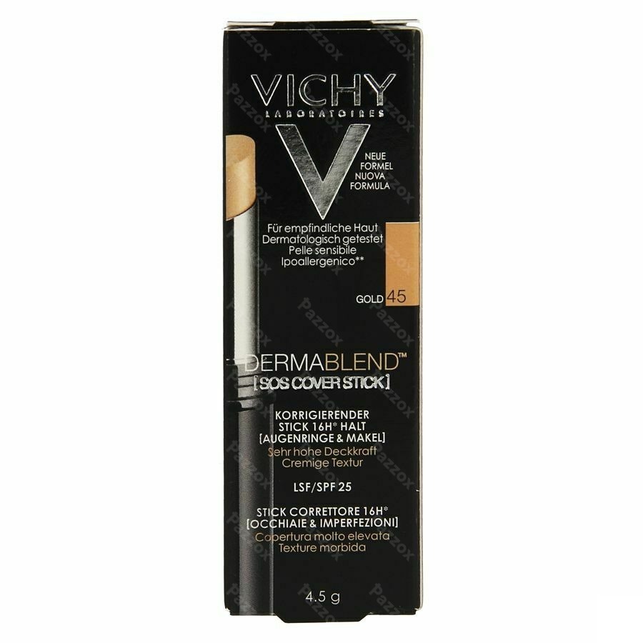 Vichy Fdt Dermablend Sos Cover Stick 45 14h 4,5g