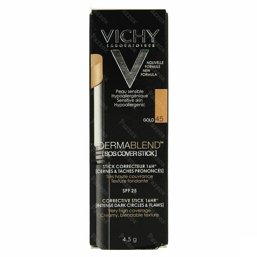 Vichy Fdt Dermablend Sos Cover Stick 45 14h 4,5g