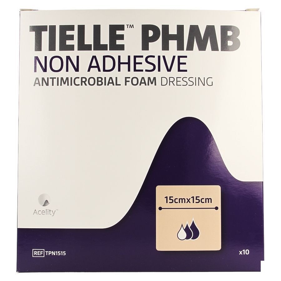 Tielle Phmb Pans Hydropolymere 15,0x15,0cm 10