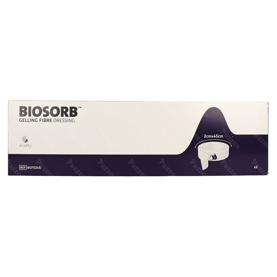 Biosorb Pans Fibre Gelifiante 2 X 45cm 5