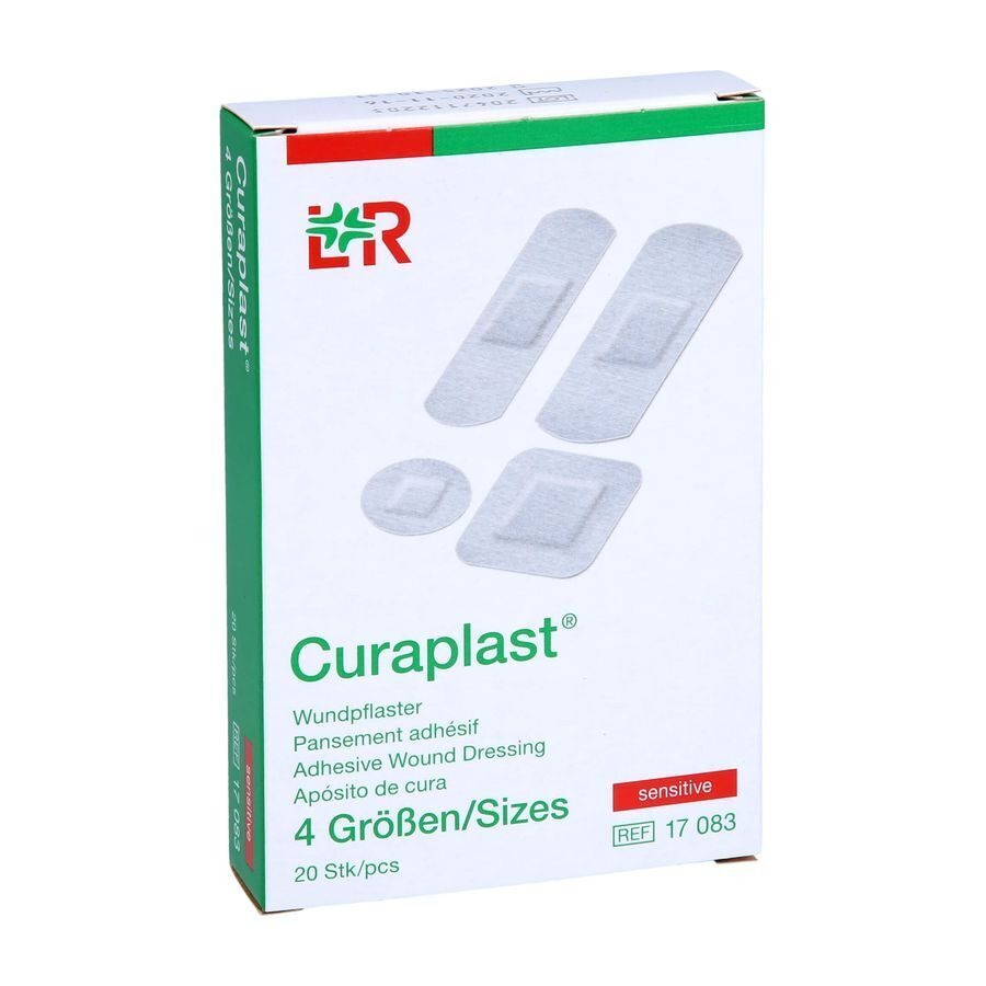 Curaplast Pans Adhesif 4 Tailles 20 400436