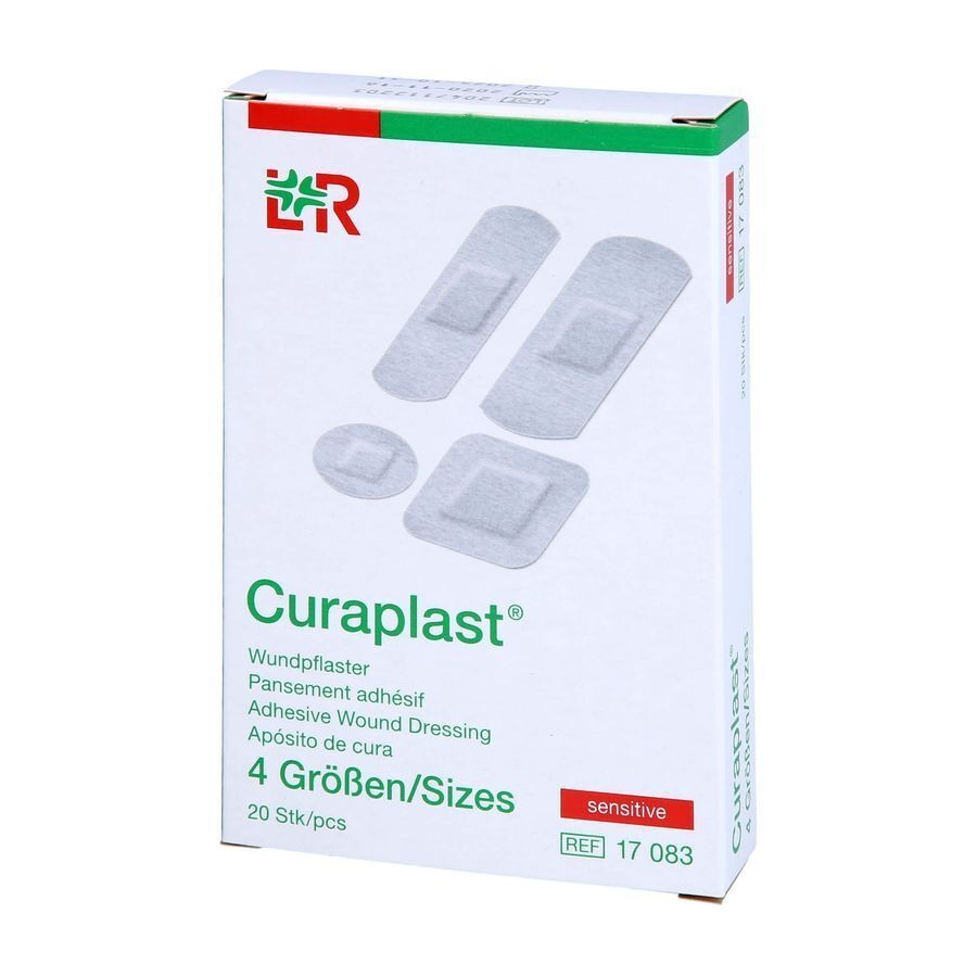 Curaplast Pans Adhesif 4 Tailles 20 400436