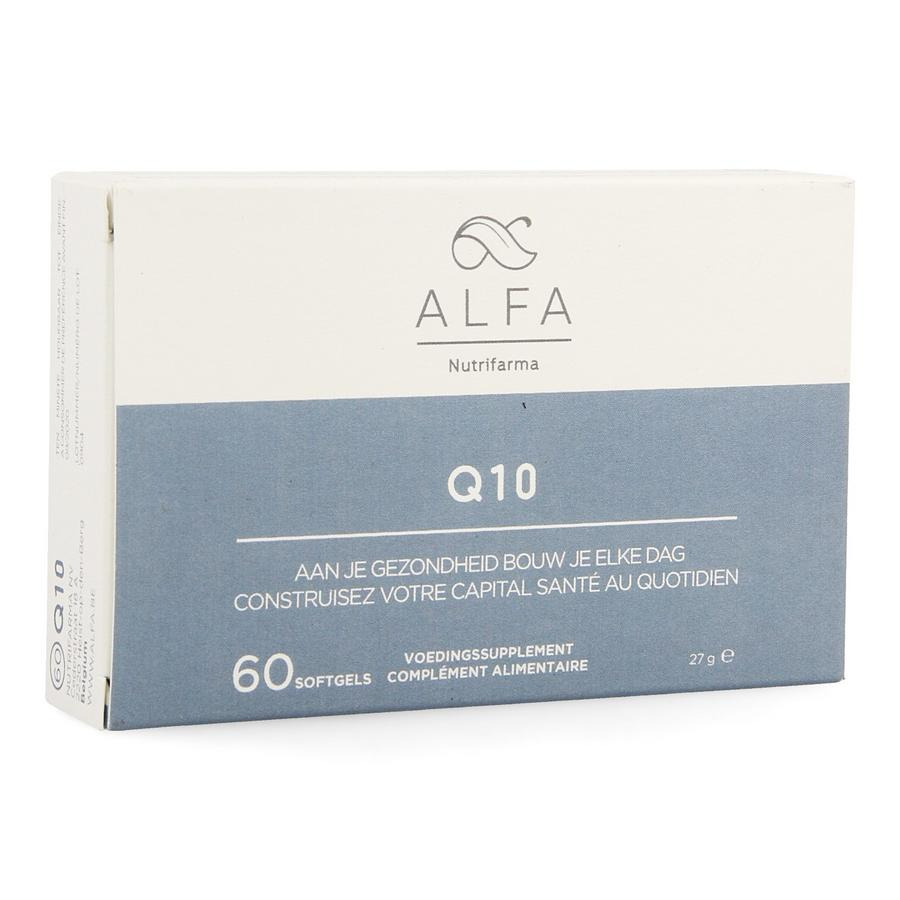 Alfa Q10 100 mg Softgels 60