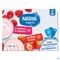 Nestle Yogolino Yaourt Framboise, Fraise Bébé 6+ Mois 6 x 60g