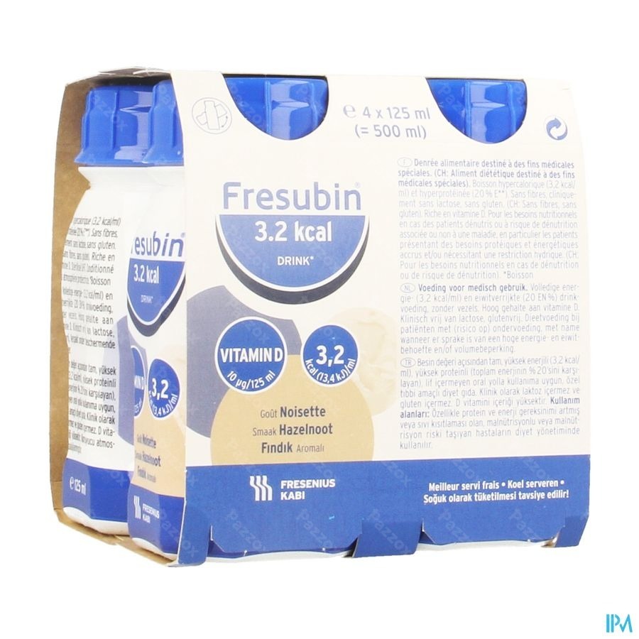 Fresubin 3.2kcal Drink Noix 4x125ml