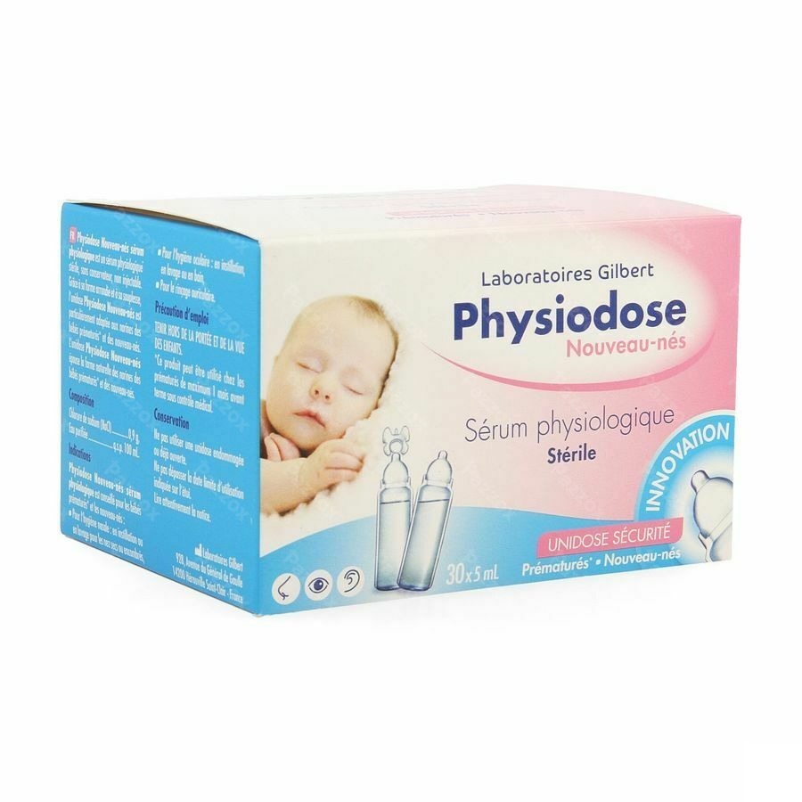 Physiodose Nouveau Nes Serum Physio 30x5ml 626716