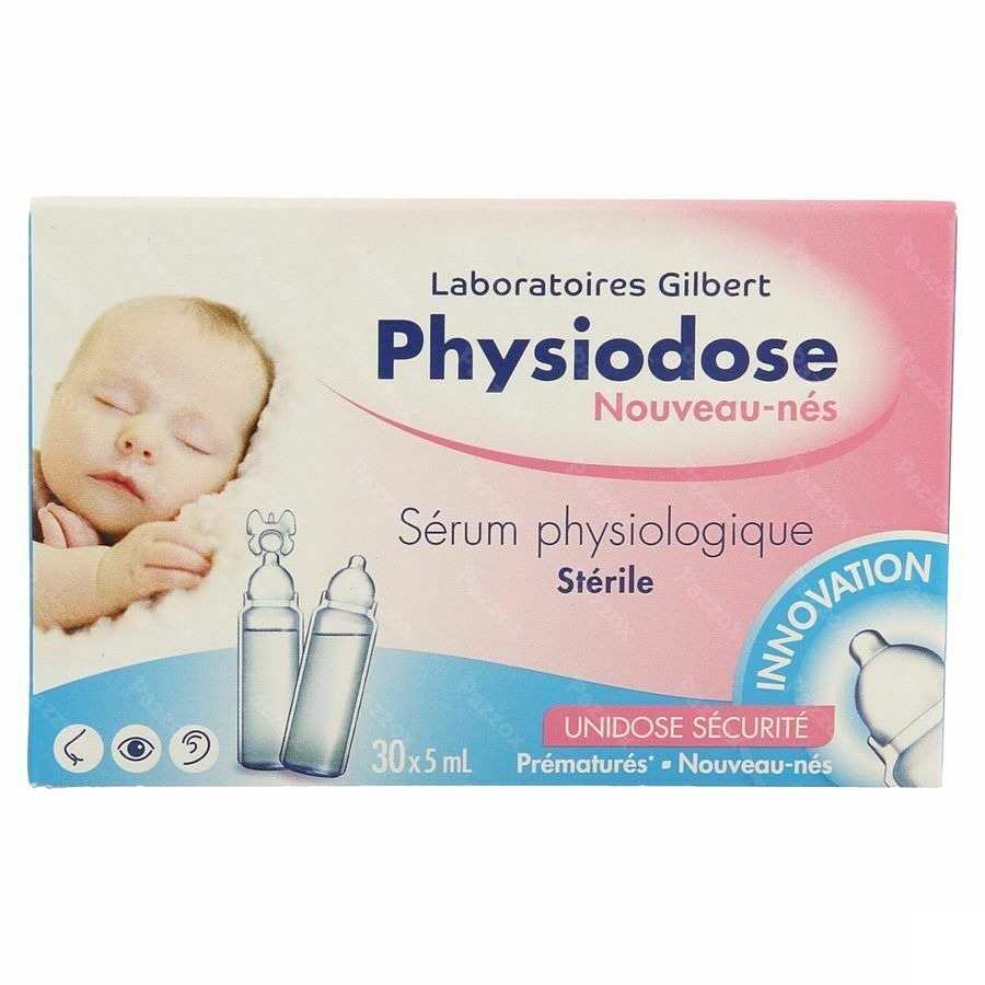 Physiodose Nouveau Nes Serum Physio 30x5ml 626716