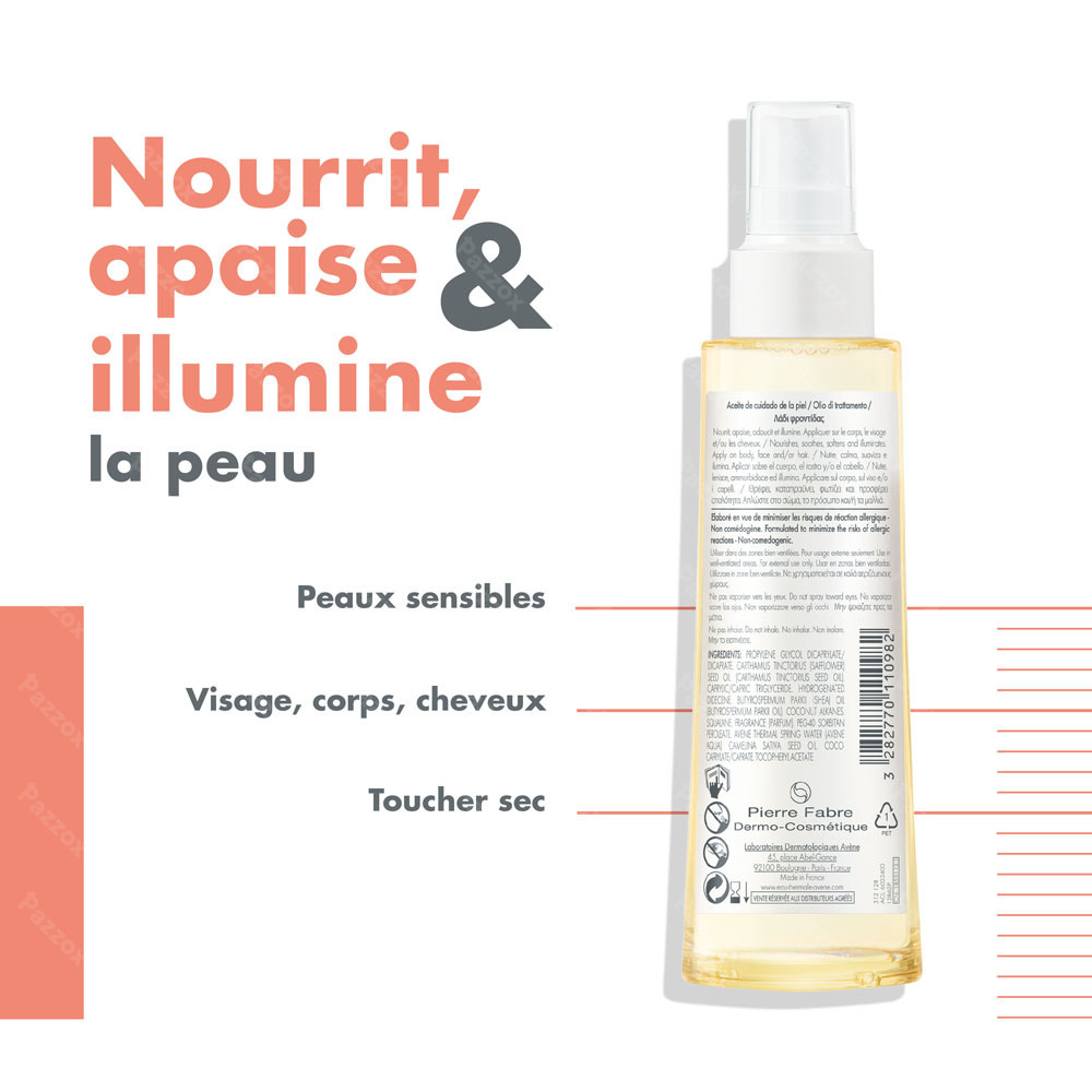 Avène Body Huile Soin 100ml