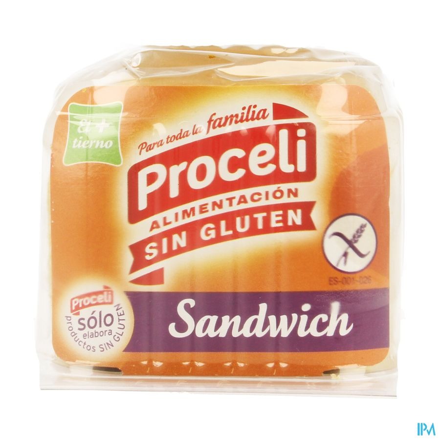 Proceli Pain De Mie Rte Nf 390g 4153 Revogan