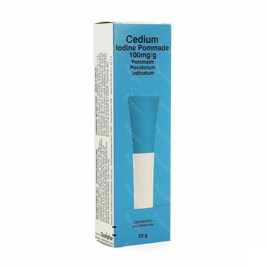 Cedium Iodine Pommade 100mg/g Pommade 23g