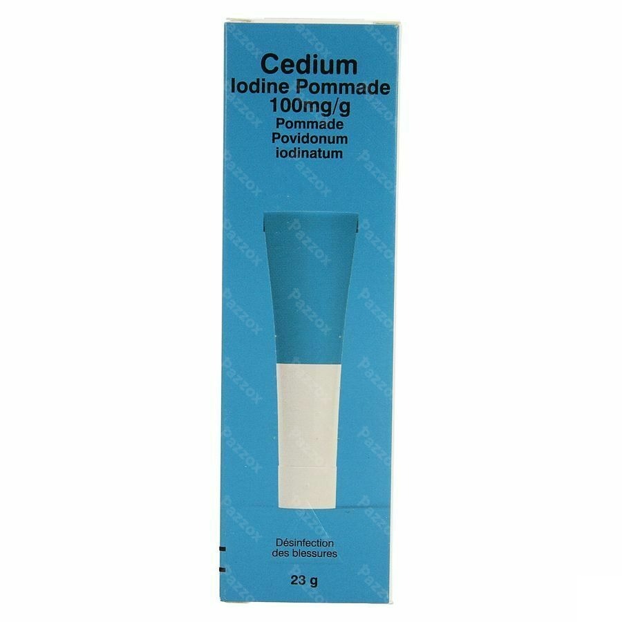 Cedium Iodine Pommade 100mg/g Pommade 23g