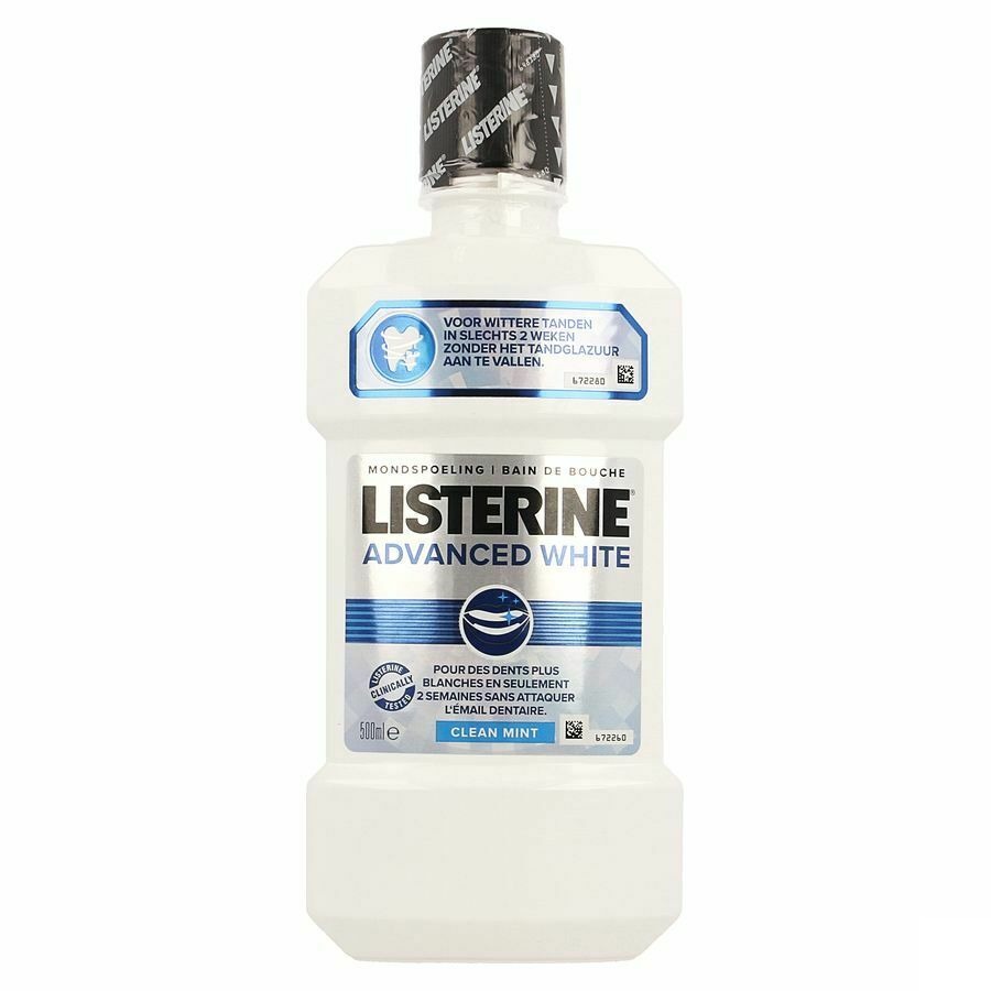 Listerine Advanced White Eau Buccale 500ml