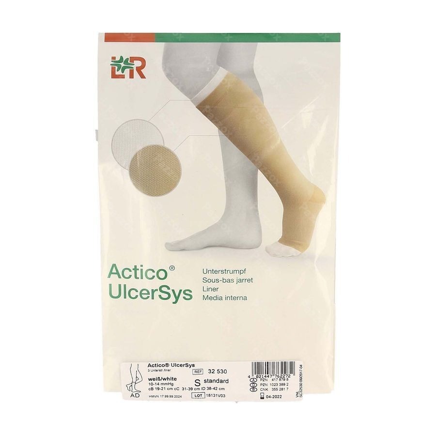 Actico Ulcersys Liner Blanc M /4