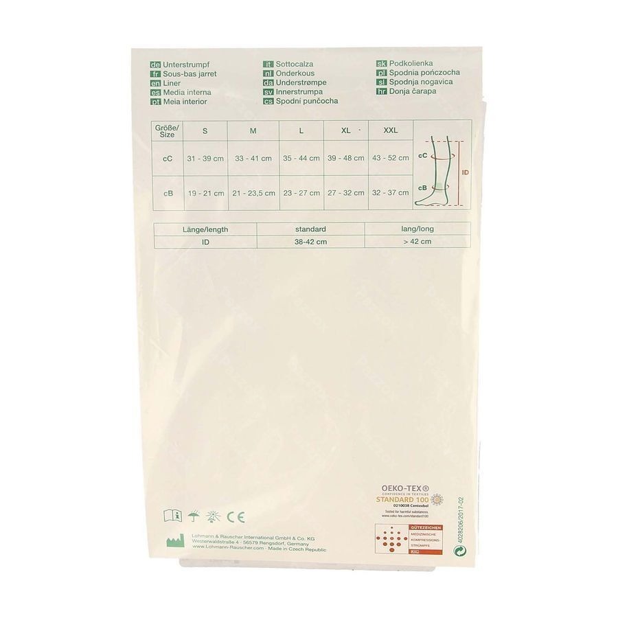 Actico Ulcersys Liner Blanc M /4