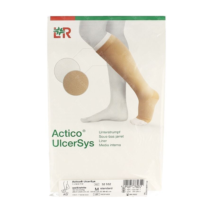 Actico Ulcersys Liner Blanc M /4