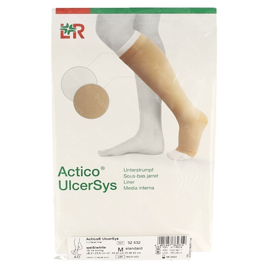 Actico Ulcersys Liner Blanc M /4