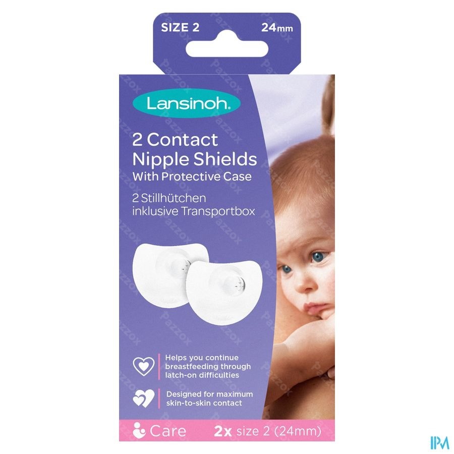 Lansinoh Bout Seins T2 2 + Etui Protection