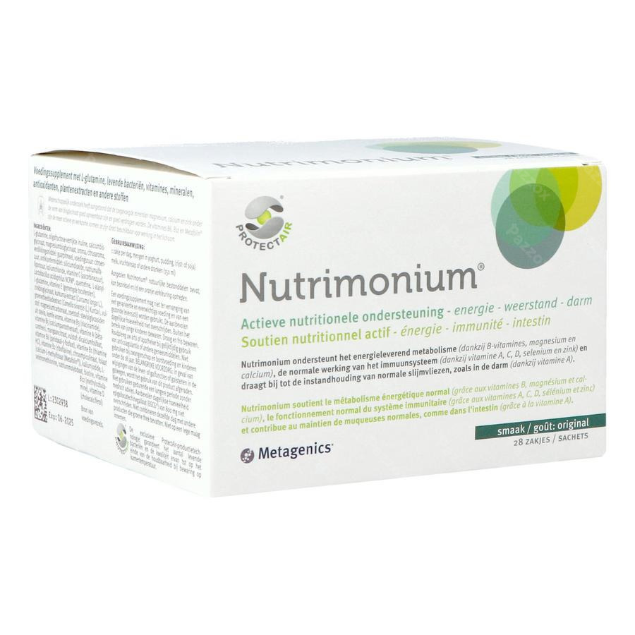 Nutrimonium Original Pdr Sach 28 22858 Metagenics