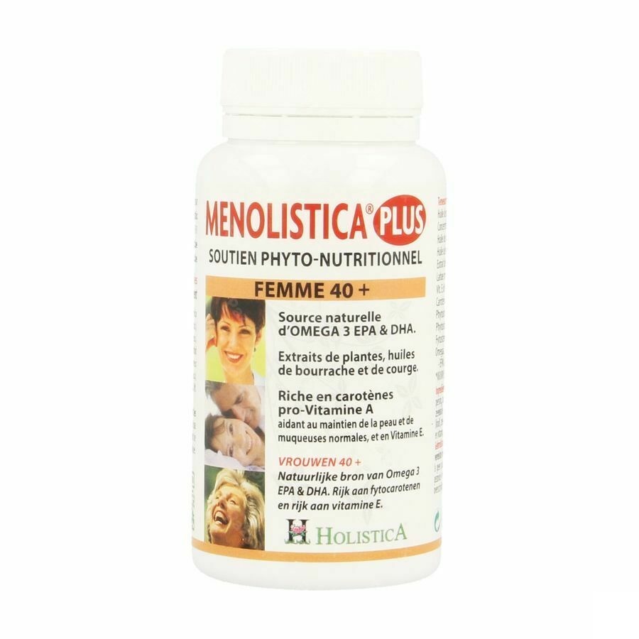 Holistica Menolistica Plus Femme 40+ 120 Gélules