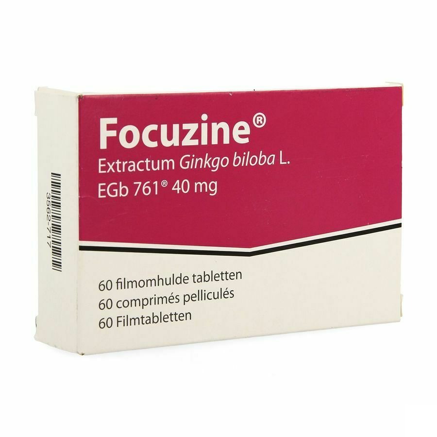 Focuzine® 40 mg 60 comprimés