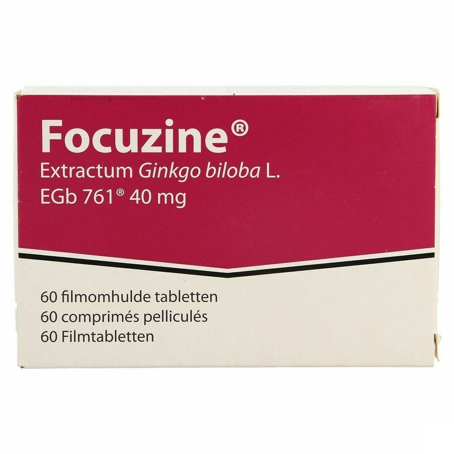 Focuzine® 40 mg 60 comprimés