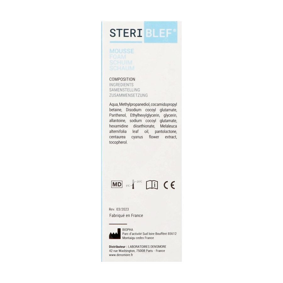 Steriblef Mousse Fl 50ml