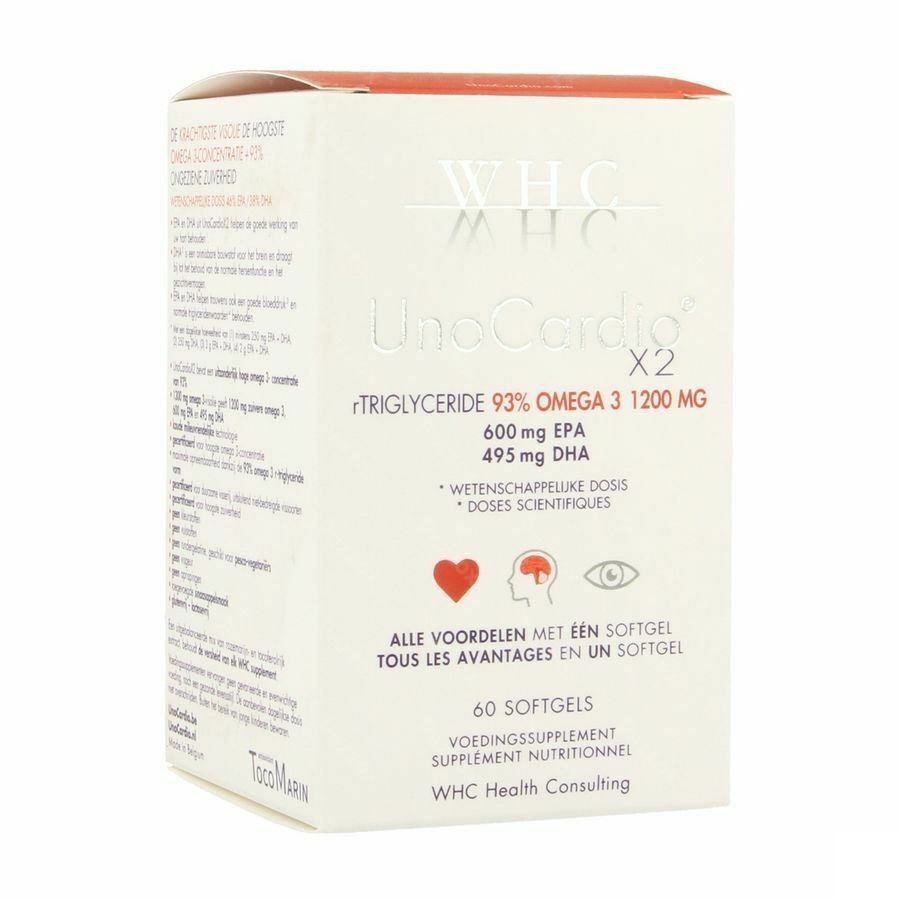 Unocardio X2 Softgels 60
