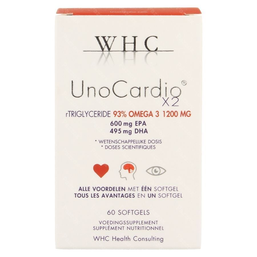 Unocardio X2 Softgels 60