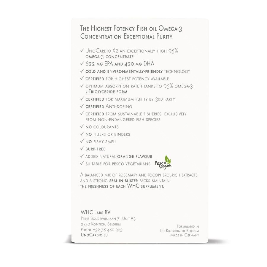 Unocardio X2 Softgels 60