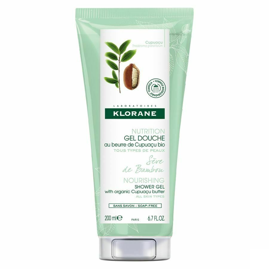 Klorane Corps Gel Douche Seve Bambou 200ml