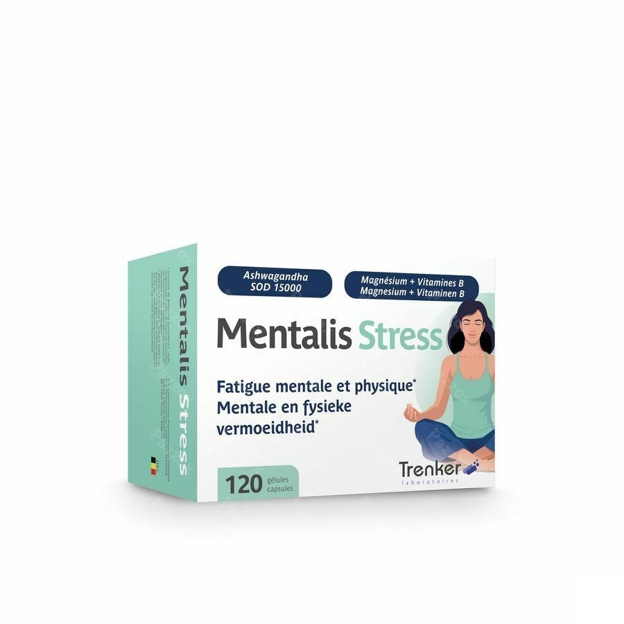 Mentalis Stress Caps 120