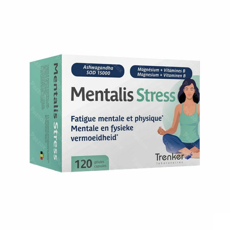 Mentalis Stress Caps 120
