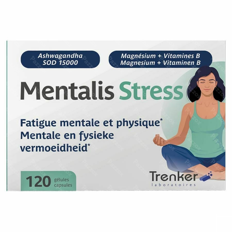 Mentalis Stress Caps 120