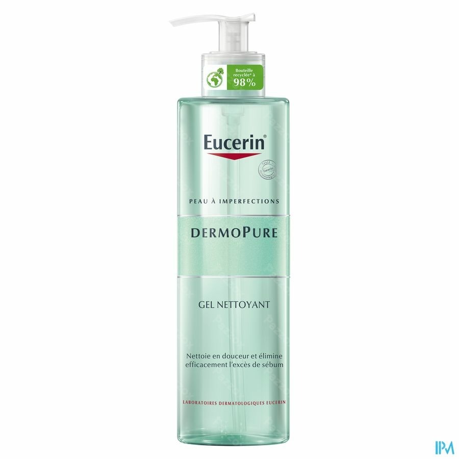 Eucerin Dermopure Gel Nettoyant Peau A Imperfections 400ml