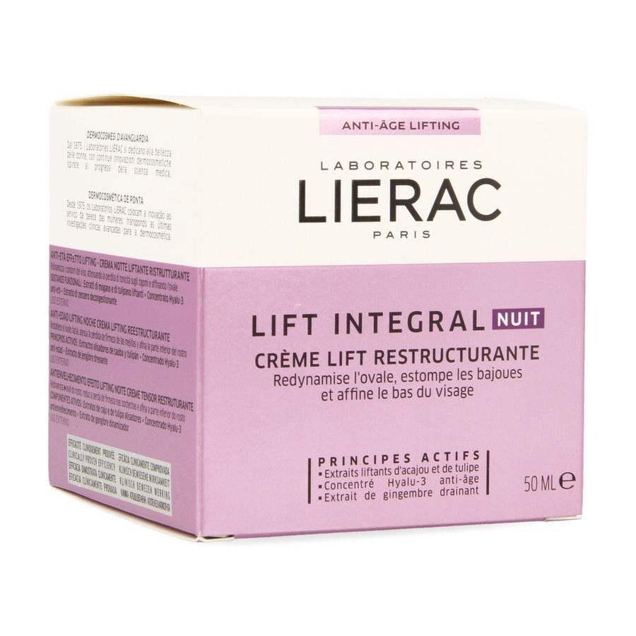 Lierac Lift Integral Creme Affinant Nuit Pot 50ml