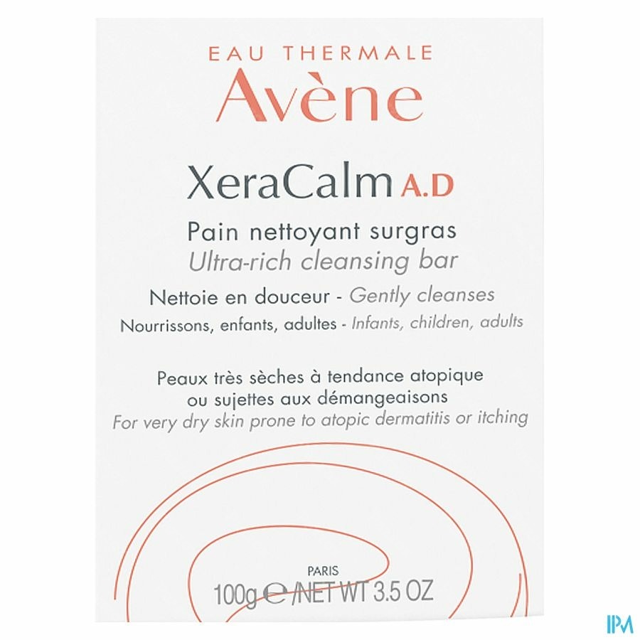 Avene Xeracalm Ad Pain Nettoyant Surgras 100g